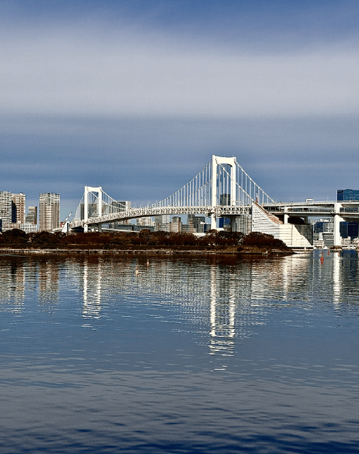 逆さレインボーブリッジ