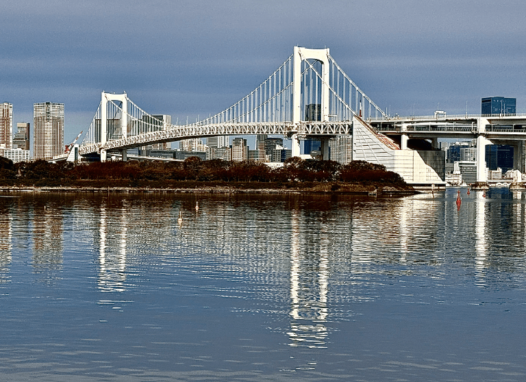 逆さレインボーブリッジ