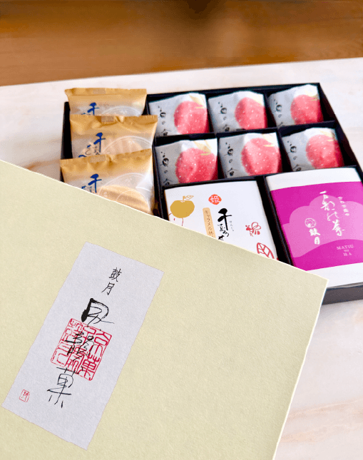 京都・鼓月の千寿せんべい
